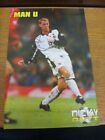 2001/2002 Autographed Magazine Picture: Manchester United - Butt, Nicky [Away Ki