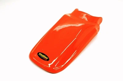 Guardabarros trasero Honda XR80 XR100 1983-1984 flash rojo naranja plástico guardabarros #O172 Foto 1 de 4