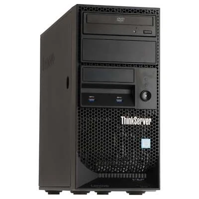 Lenovo ThinkServer TS150 QC Xeon E3-1225 v6 3,3GHz 16GB DVD - Bild 1 von 4