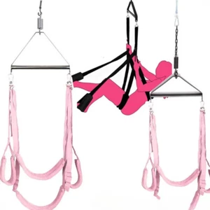 Swing Cushion Chair Furniture Mouth Bandage Fixed Frame Hanging Door Indoor - Picture 1 of 32