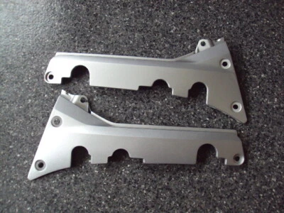 02 2002 Honda Gold Wing Goldwing 1800 estribos traseros cubiertas laterales #1419 Foto 1 de 4