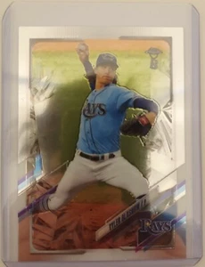 Topps Chrome Tyler Glasnow 2021 Ben Baller se envía rápido - Imagen 1 de 2