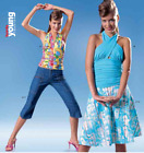 Burda 8182 Young Fashion Size 8-20 Close Fitting Top Sewing Pattern UNCUT