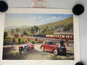 Classic Travel, Great Malvern Print by Eric Bottomley Signed Numbered Limited Ed - Bild 1 von 8