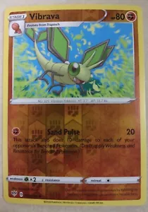 JCC Pokémon Vibrava Darkness Ablaze 090/189 Holo Inverso Poco Común ¡ENVÍO GRATUITO! - Imagen 1 de 2