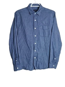 J Crew Herren Hemd Medium Langarm Button Down Blau Regular Fit - Bild 1 von 4