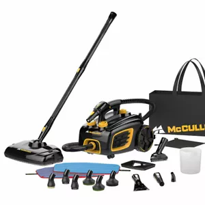 McCulloch Canister Steam Cleaner System + 20 Accessories 2 Year Warranty 401375 - Picture 1 of 4