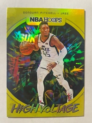 2019-20 Panini Hoops Donovan Mitchell High Voltage #8 Jazz 🔥🔥 - Image 1 of 2