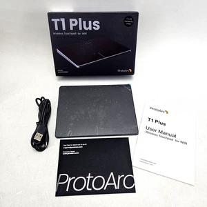 ProtoArc Wireless Trackpad, High Precision T1 Plus Touchpad for Windows, Black - Picture 1 of 15