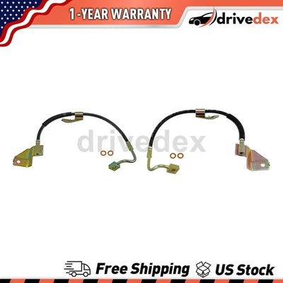 Par de mangueras Dorman - primera parada de línea de freno para Ford Expedition 1997 1998 Foto 1 de 4