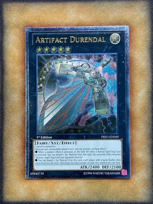Yugioh Artifact Durendal PRIO-EN049 Ultimate Rare 1st Ed NM - Image 1 of 2