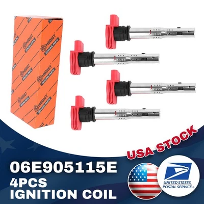 For Volkswagen Touareg 2007-2014 06E905115E High Performance Ignition Coil New - Image 1 of 4