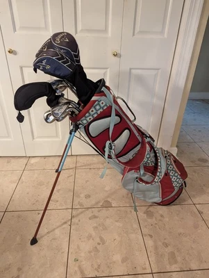 Complete Club Set Callaway Big Bertha 2008 Iron Set + Driver Hybrid And Bag Nice - Image 1 of 4