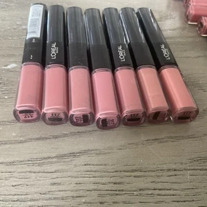 L'Oreal 117 Permanent Blush Infallible Pro-Last 2 Step Lip Color Lipstick - Picture 1 of 2