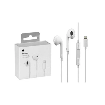 GENUINE ORIGINAL APPLE IN-EAR EARPHONES with LIGHTENING CONNECTOR - A1748 - Image 1 of 4