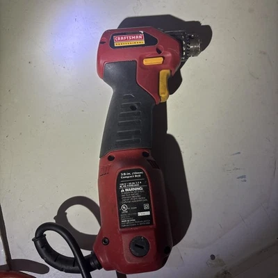 Broca compacta Craftsman Professional Mini T 3.2 Amp 3/8"" TESTADA - Imagem 1 de 4