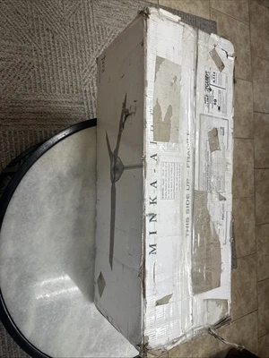 Minka-Aire JAVA 54" Ceiling Fan Indoor Outdoor F753-CL Coal With Remote New - Image 1 of 4