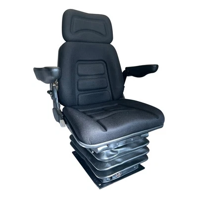 Asiento de aire asiento de tractor con suspensión neumática asiento de tractor asiento de máquina de construcción compresor 12 V - Imagen 1 de 4