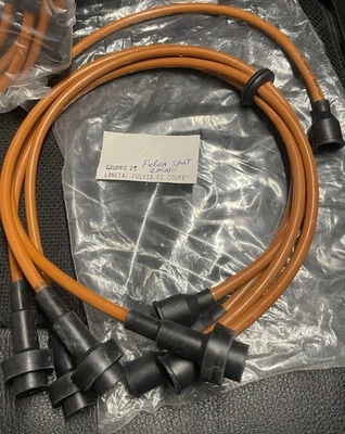 1 SERIE CAVI CANDELE NUOVI PER LANCIA FULVIA COUPE HF / LANCIA ZAGATO ANNI 70 - Immagine 1 di 4