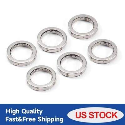 6× Fuel Injector Decoupling Element For BMW 135i 335i 340i N20 N26 B38 N55 US - Imagem 1 de 4