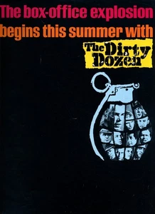 DIRTY DOZEN 1967 MGM 4 page full color Trade Ad - Picture 1 of 4
