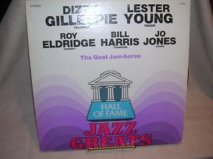 Hall of Fame Jazz Greats Dizzy Gillespie & Lest Young The Great Jamboree JG 628 - Picture 1 of 2