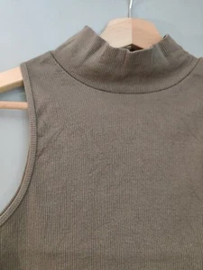 Vero Moda Ladies Casual Sleeveless Tank Top polo neck size S - Picture 1 of 4