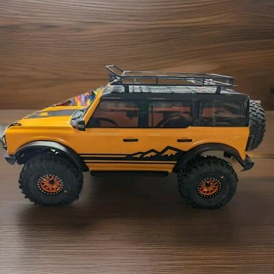 1/10 Traxxas TRX-4 Ford Bronco 2021 RC Crawler Custom Mountain Stripe Decal Set - Image 1 of 4