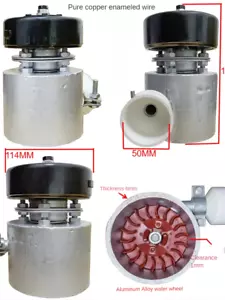 Nuovo generatore idroelettrico turbina in lega di alluminio 220v 50 Hz 1000W W - Foto 1 di 5