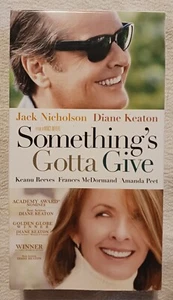 Something's Gotta Give VHS - Jack Nicholson Keanu Reeves Frances McDormand - Picture 1 of 5