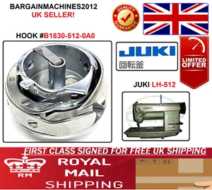 GANCHO #B18305120A0 PARA PIEZA DE MÁQUINA DE COSER INDUSTRIAL JUKI LH-512 - Imagen 1 de 5