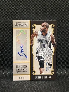 2012-13 Panini Timeless Treasures #37 Talents Signatures Jameer Nelson/99 automático - Imagen 1 de 2