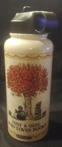 64 Botella de Agua Hydro Custom Fitness 32 oz Sue Girl Ama los Libros Acabado de Porcelana - Imagen 1 de 10
