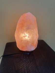 HIMALAYAN SALT LAMP Large GENUINE Cord & Bulb Incl. Natural Homeopathic Night - Picture 1 of 9
