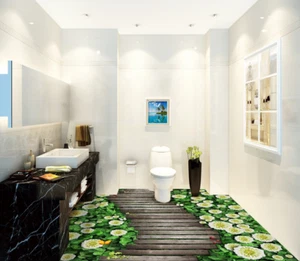 3D Garden Wood Road 999 Floor WallPaper Murals Wall Print Decal AJ WALL CA Lemon - Picture 1 of 5