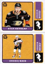 18/19 2018 O-PEE-CHEE OPC HOCKEY BASE RETRO TEAM SETS (ANA-WIN) U-Pick From List