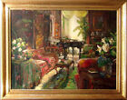 Stephen Shortridge Day Roomhand Signed Serigraph On Canvas With Custom Frame