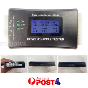 Digital LCD Display PC Computer 20/24 Pin Power Supply Tester Measure Tool AU - Picture 1 of 5