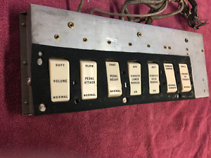 M-3 Hammond Organ Control Assy, good for parts or Restoration M-2
