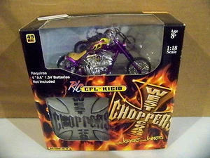 2004 1:18 Scale West Coast Choppers Jesse James R/C CFL-RIGID  - Picture 1 of 3