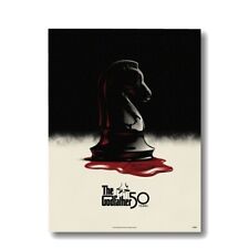 The Godfather Limited Edition Chess  Art Print Poster  50th Anniversary In Hand