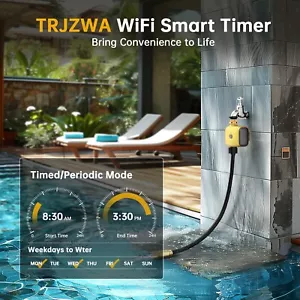 TRJZWAWiFi Sprinkler Timer for Garden Irrigation System with Rain Delay Function - Picture 1 of 12