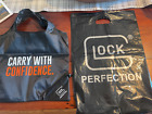 2 Glock Perfection Factory Collectors Shopping Bags-1 Fabric & 1 Plastic-Nice