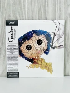 Coraline 15th Anniversary Edition Blue Button Vinyl 2LP Soundtrack Mondo - Picture 1 of 11