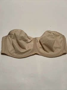Wacoal 854310 Visual Effects Strapless Minimizer Size 40DD Sand - Picture 1 of 7