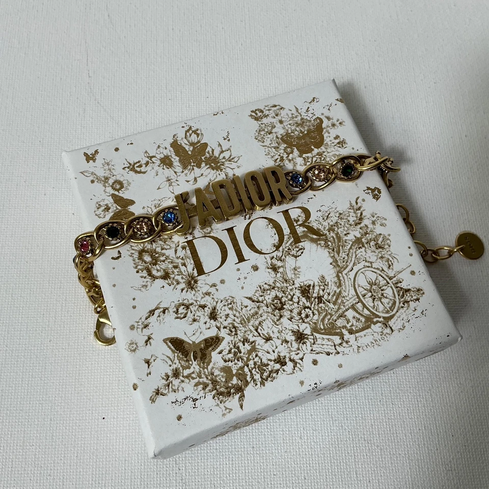 Pulsera de oro y cristal J'ADIOR Dior Foto 1 de 3