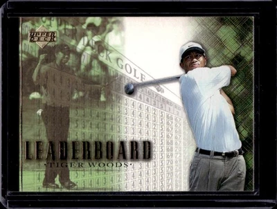 2001 Upper Deck Tiger Woods Leaderboard Rookie RC #90 - Image 1 of 2