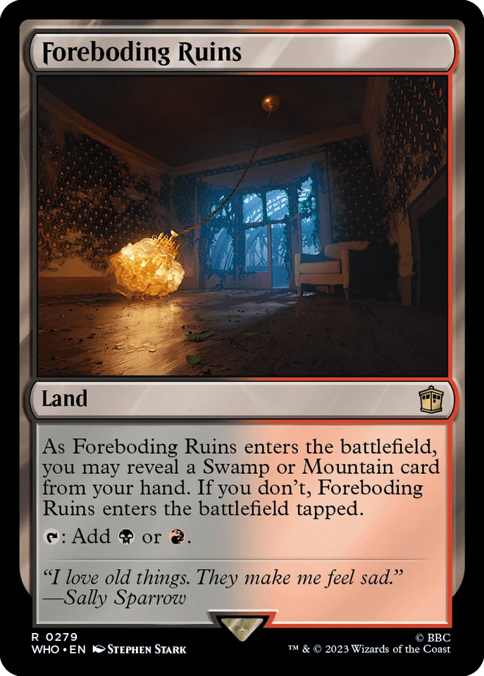 MTG Foreboding Ruins English WHO - Image 1 of 1