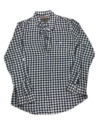 Camisa vaquera Tommy Bahama para mujer mediana a cuadros 1/4 con botones manga larga Foto 1 de 4