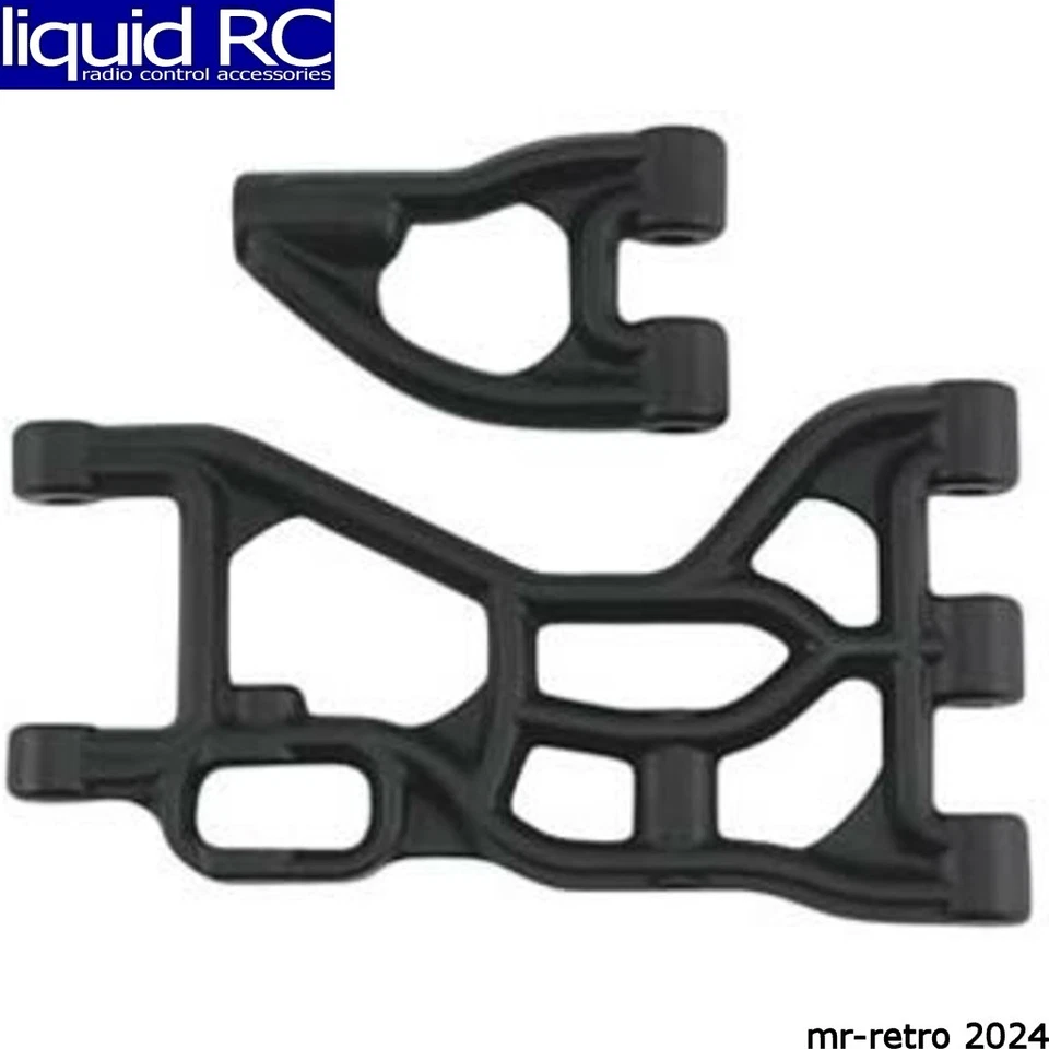 RPM 82252 Rear Upper/Lower A-Arms Black HPI 5B/5T Black
